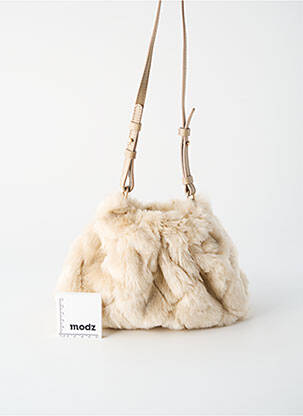 Sac bandoulière beige VANESSA BRUNO femme