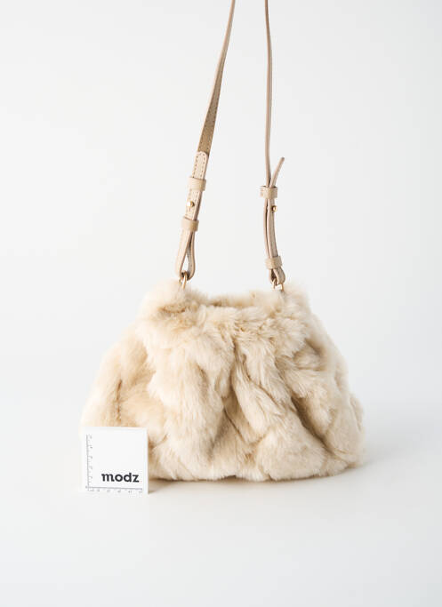 Sac bandoulière beige VANESSA BRUNO femme