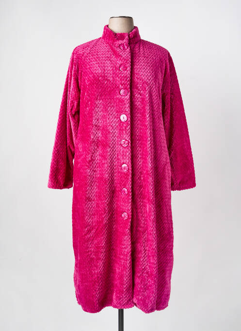 Robe de chambre col col montant rose ROSE POMME femme