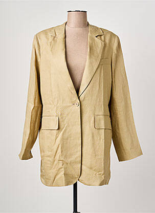 Blazer poches beige SCHOOL RAG femme