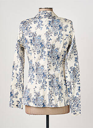 Blazer poches bleu ARTIGLI femme