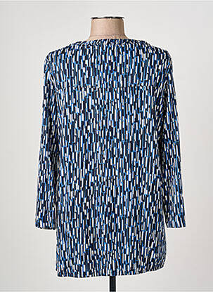 Top stretch manches longues bleu CECIL femme
