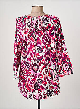 Blouse imprimé fantaisie manches longues violet CECIL femme