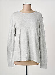 Pull coupe cintrée manches longues gris CECIL femme
