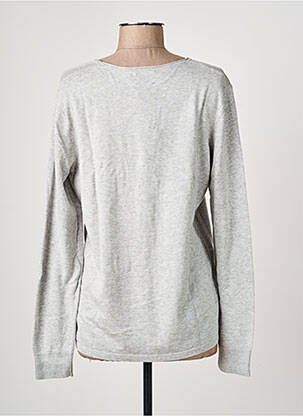 Pull coupe cintrée manches longues gris CECIL femme