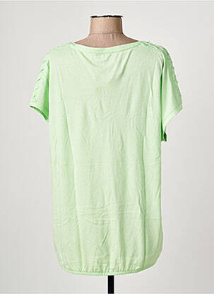 T-shirt stretch manches courtes vert CECIL femme