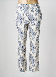 Pantalon slim taille normale taille normale bleu ARTIGLI femme