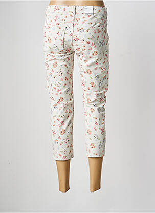 Pantacourt stretch taille normale beige ESPRIT femme