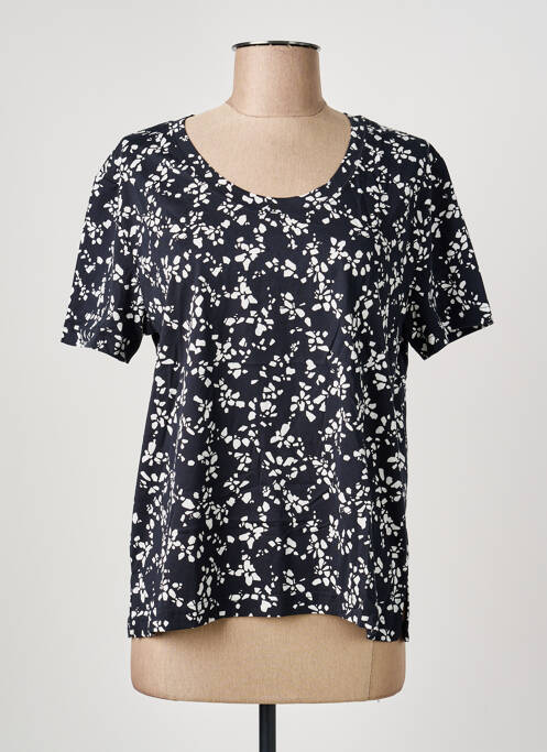 T-shirt imprimé fantaisie manches courtes noir ESPRIT femme