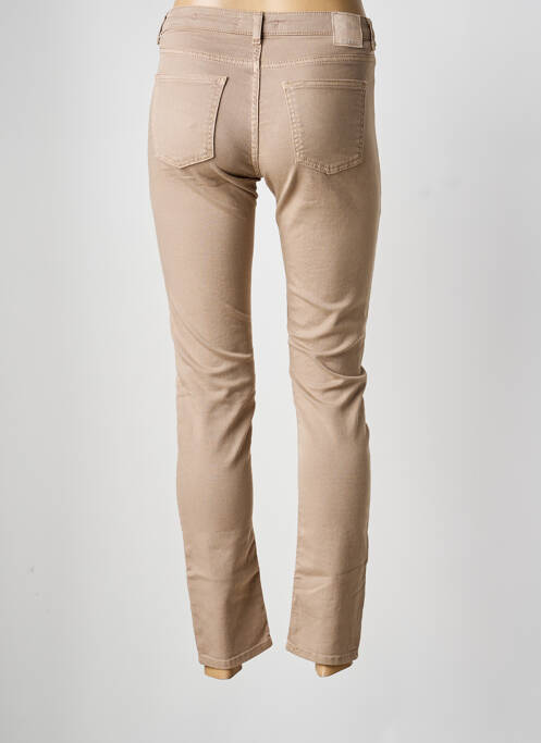 Pantalon slim taille normale taille normale marron ESPRIT femme