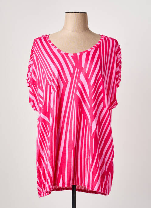 T-shirt rose CECIL femme