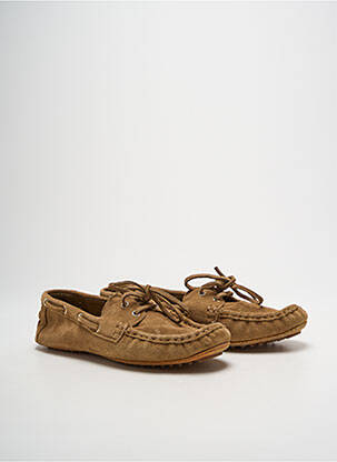 Chaussures bâteau marron MNG femme