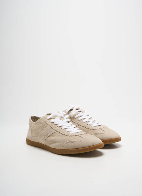 Baskets beige MNG femme