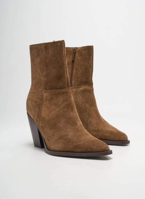 Bottines/Boots marron STRADIVARIUS femme