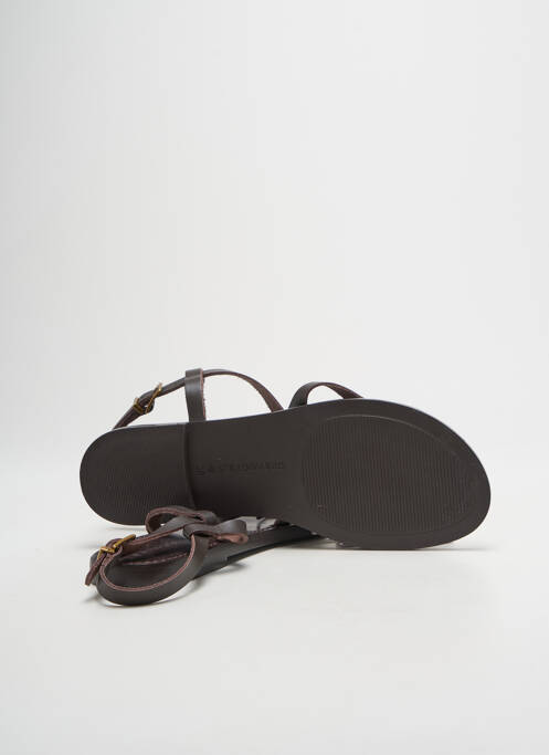 Tongs marron STRADIVARIUS femme