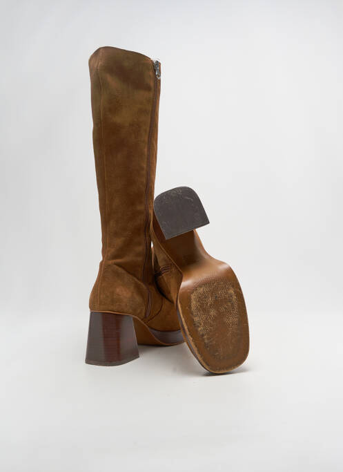 Bottes marron JONAK femme