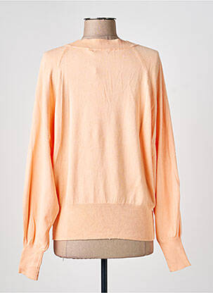 Pull col v manches longues rose ESQUALO femme