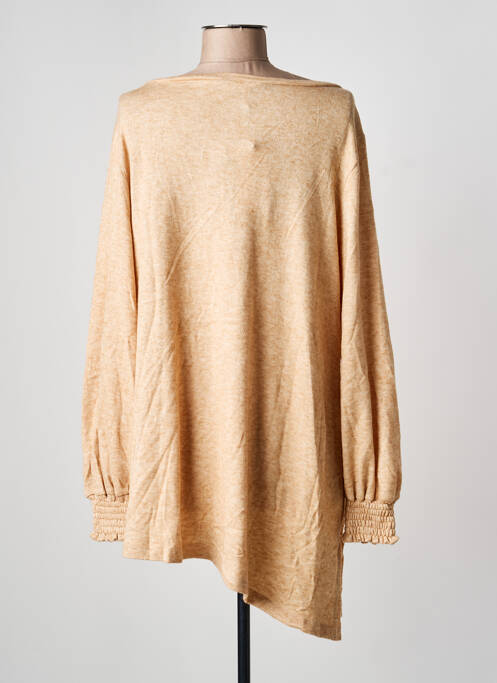 Pull tunique beige SEMIOLOGY femme
