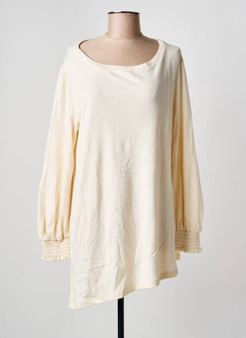 Pull tunique beige SEMIOLOGY femme