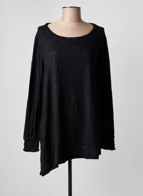 Pull tunique noir SEMIOLOGY femme