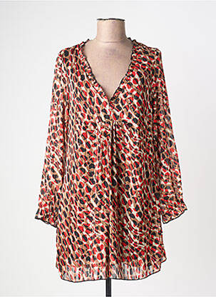 Tunique manches longues rouge KILIBBI femme