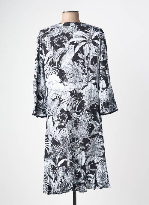 Robe mi-longue noir YEST femme