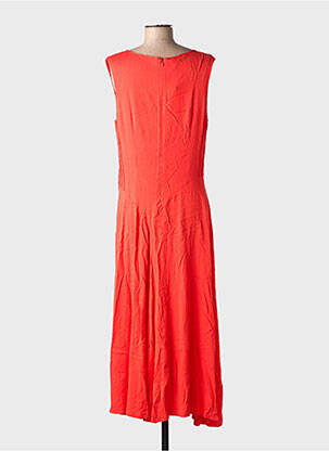 Robe longue sans manche sans manche rouge SEMIOLOGY femme