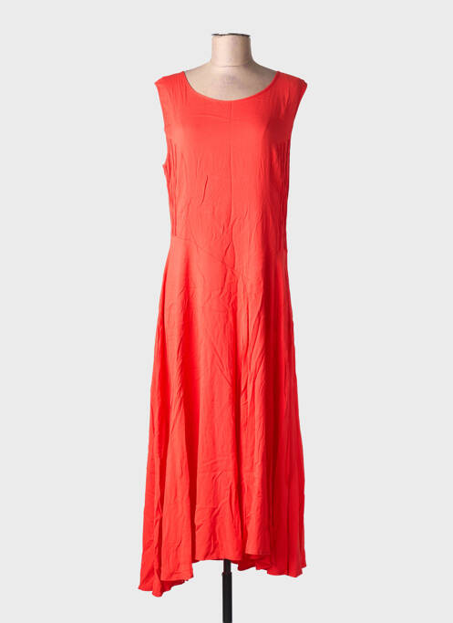 Robe longue sans manche sans manche rouge SEMIOLOGY femme