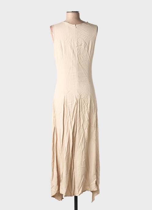 Robe longue beige SEMIOLOGY femme