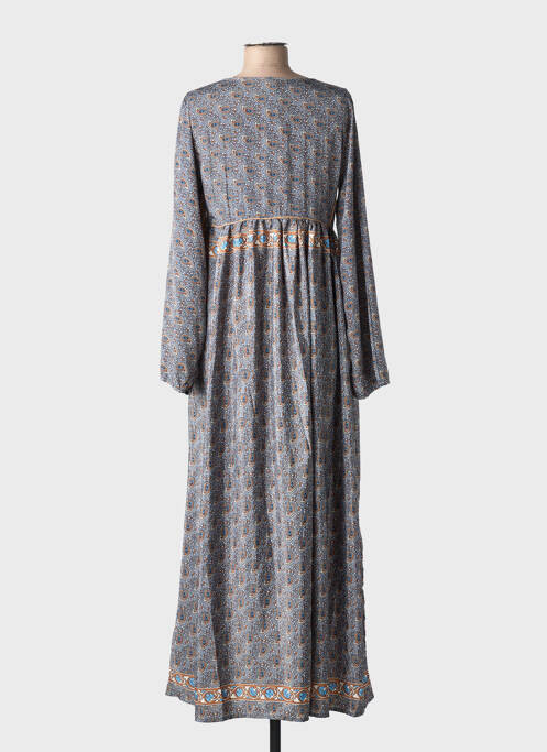 Robe longue gris GOLD & SILVER femme