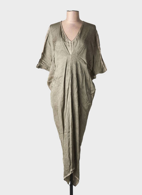 Robe longue gris SEMIOLOGY femme