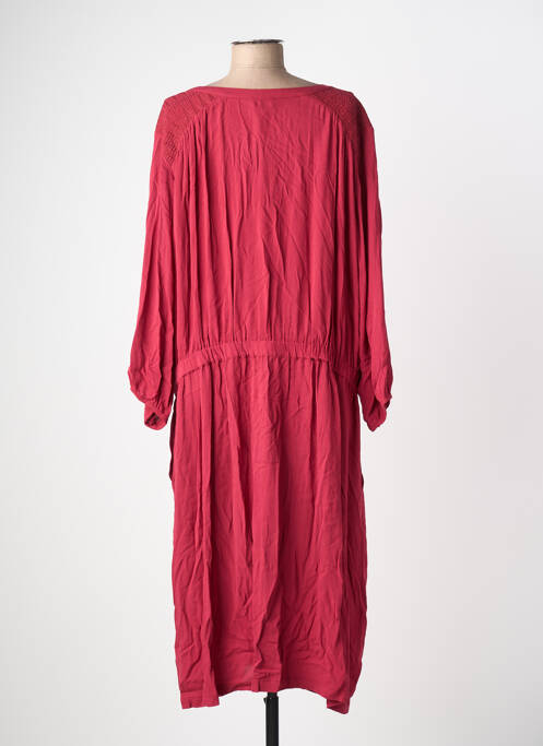 Robe longue rouge YESTA femme
