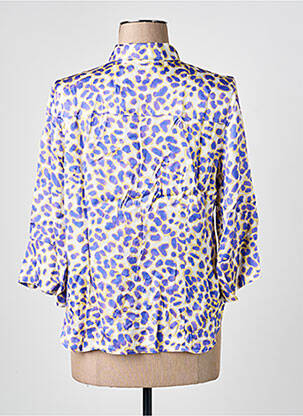 Blouse manches 3/4 manches 3/4 violet SEMIOLOGY femme