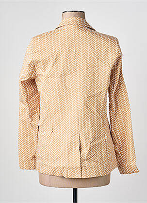 Blazer finition intérieure biaisée marron ESQUALO femme