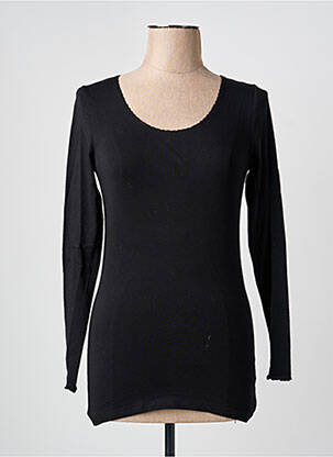 T-shirt manches longues manches longues noir INTOWN femme