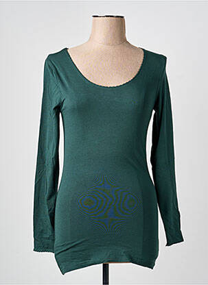 T-shirt manches longues manches longues vert INTOWN femme