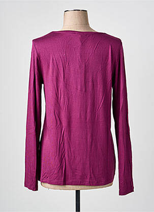T-shirt manches longues manches longues violet YEST femme