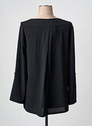 Blouse manches longues manches longues noir AN II VITO femme