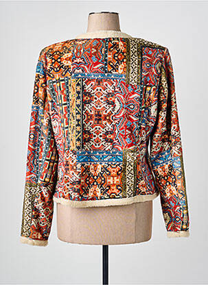 Veste casual col rond beige ONE O ONE femme