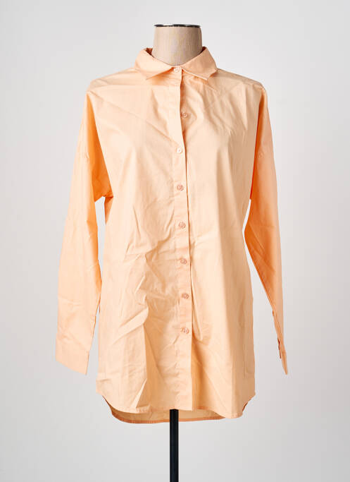 Tunique manches longues col chemisier orange ESQUALO femme