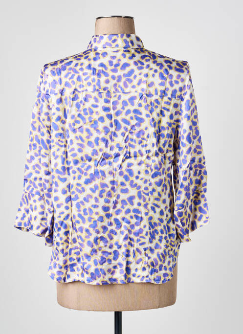 Blouse manches 3/4 manches 3/4 violet SEMIOLOGY femme