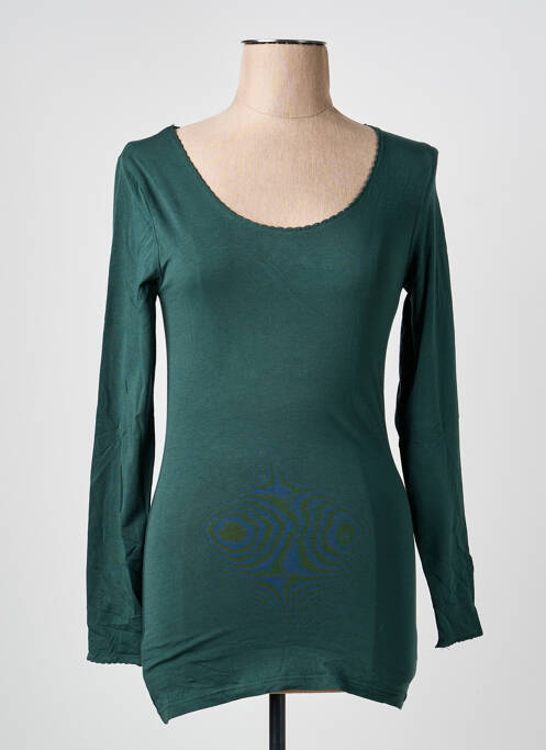 T-shirt manches longues manches longues vert INTOWN femme