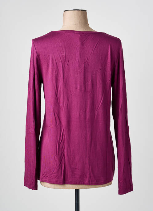 T-shirt manches longues manches longues violet YEST femme