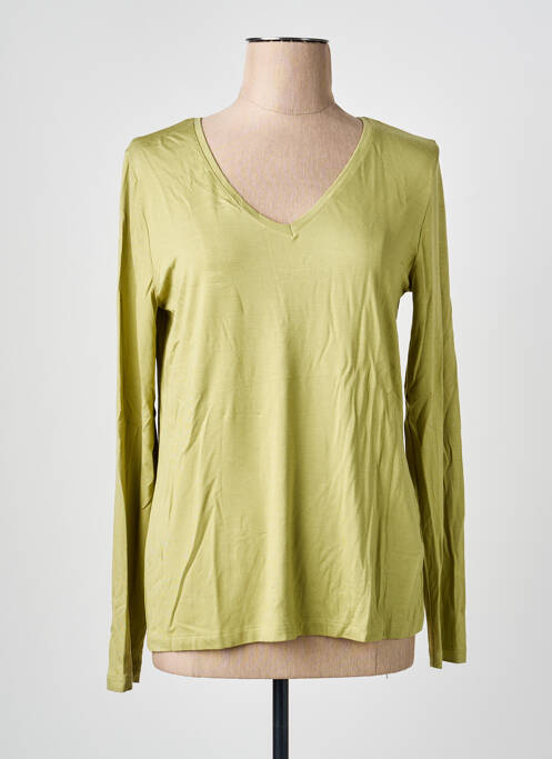 T-shirt manches longues manches longues vert YEST femme