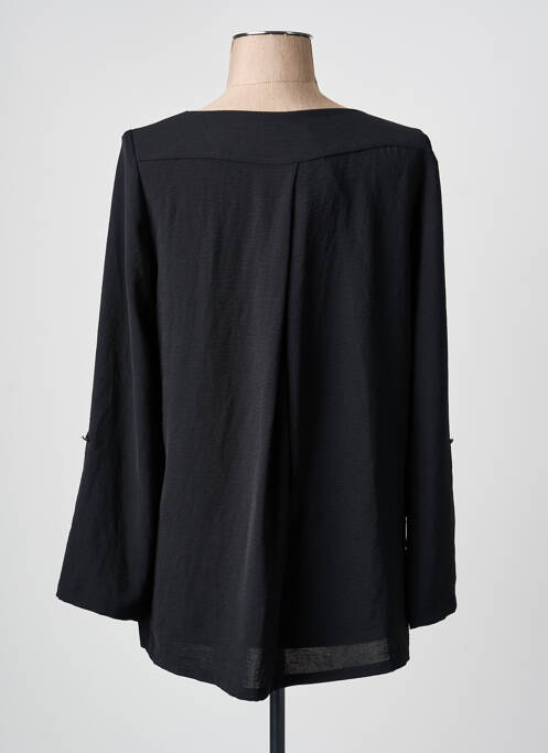 Blouse manches longues manches longues noir AN II VITO femme