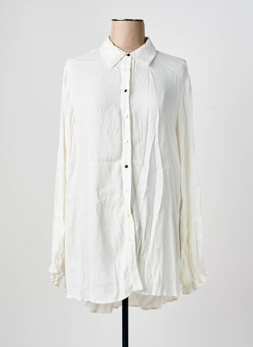 Tunique manches longues beige YESTA femme