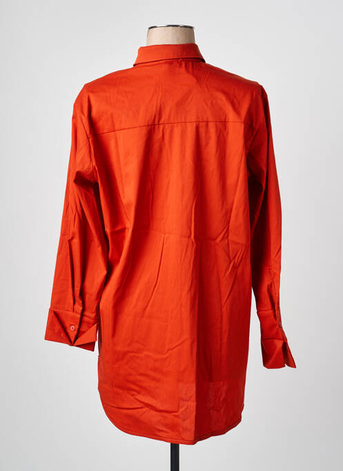 Tunique manches longues orange DANIELA COOL femme