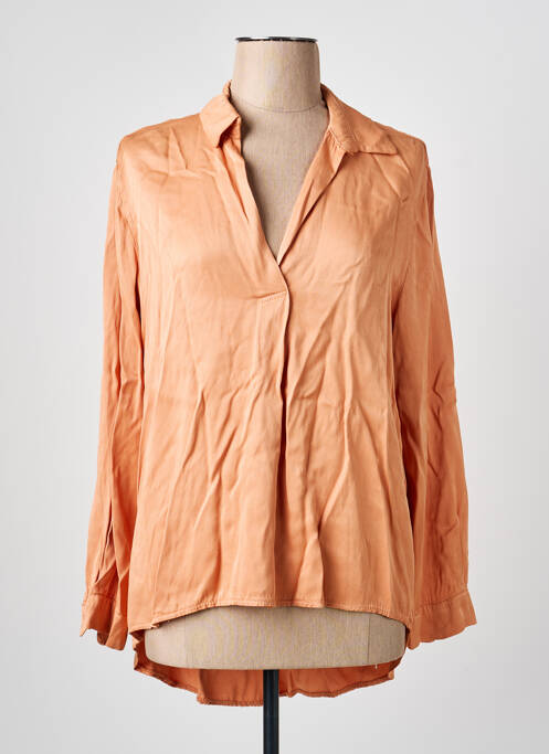 Tunique manches longues orange GARCONNE femme