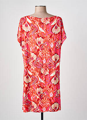 Tunique manches courtes coupe cintrée rose YEST femme