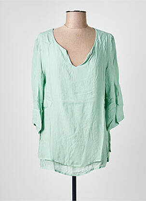 Blouse manches 3/4 manches 3/4 vert SEMIOLOGY femme